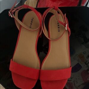 Torrid Bold Red Women's Sandal Heels